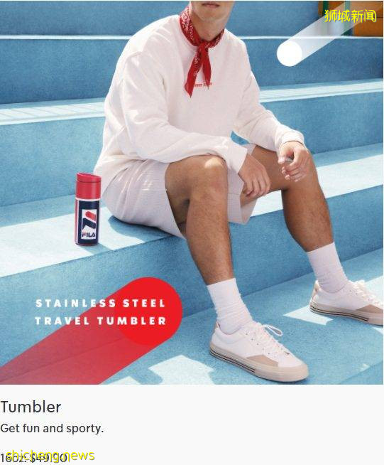 史上首次！星巴克✖️Fila跨界聯名系列！幹淨又清爽的運動風格，7月22日開搶