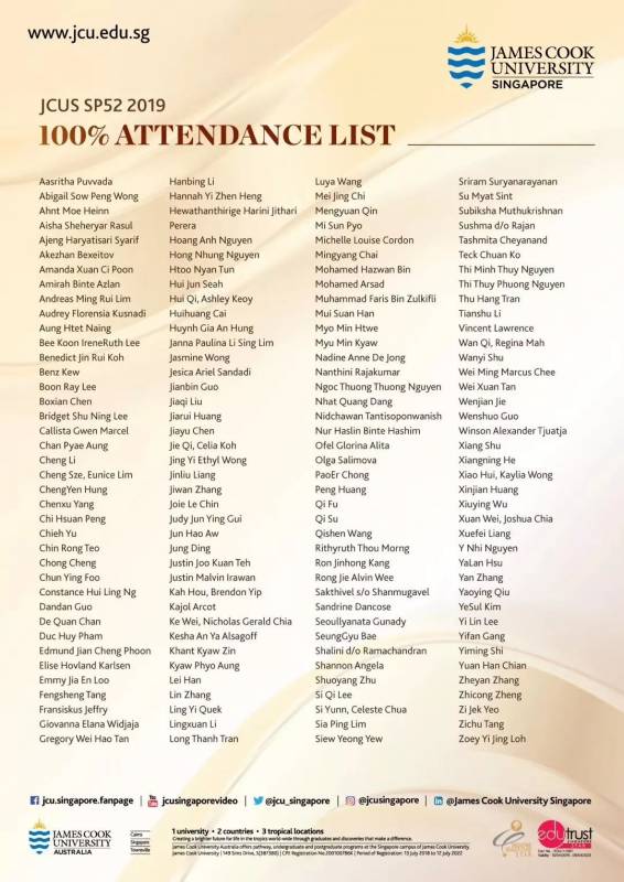 在新加坡留学，出勤率意味着什么