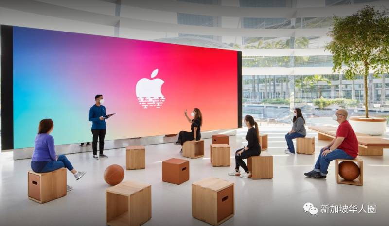 新加坡水上的苹果专卖店!9月10日正式开幕,需提前预约参观