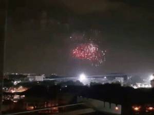 國慶煙火，點亮希望；建國55周年之際，祝願新加坡乘風破浪，再創輝煌