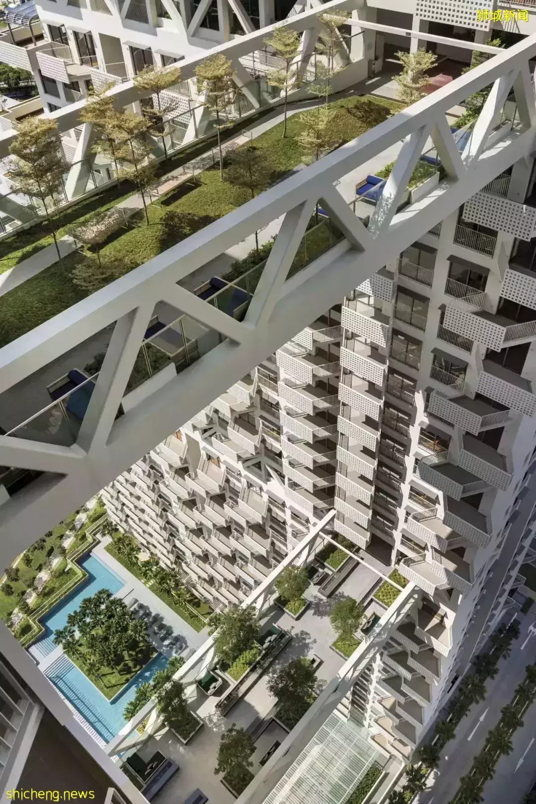 新加坡“棲息地”:晴宇公寓