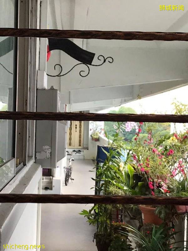 狮城走廊一根晾衣竹竿 演变成跟踪案 