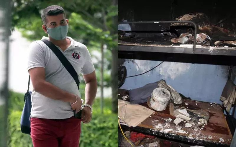 “猪仔屋”失火2死3伤 客工兼任舍监被控