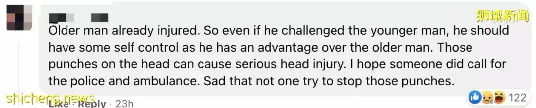 視頻曝光！新加坡兩男子大街上憤怒互毆，一人滿臉是血