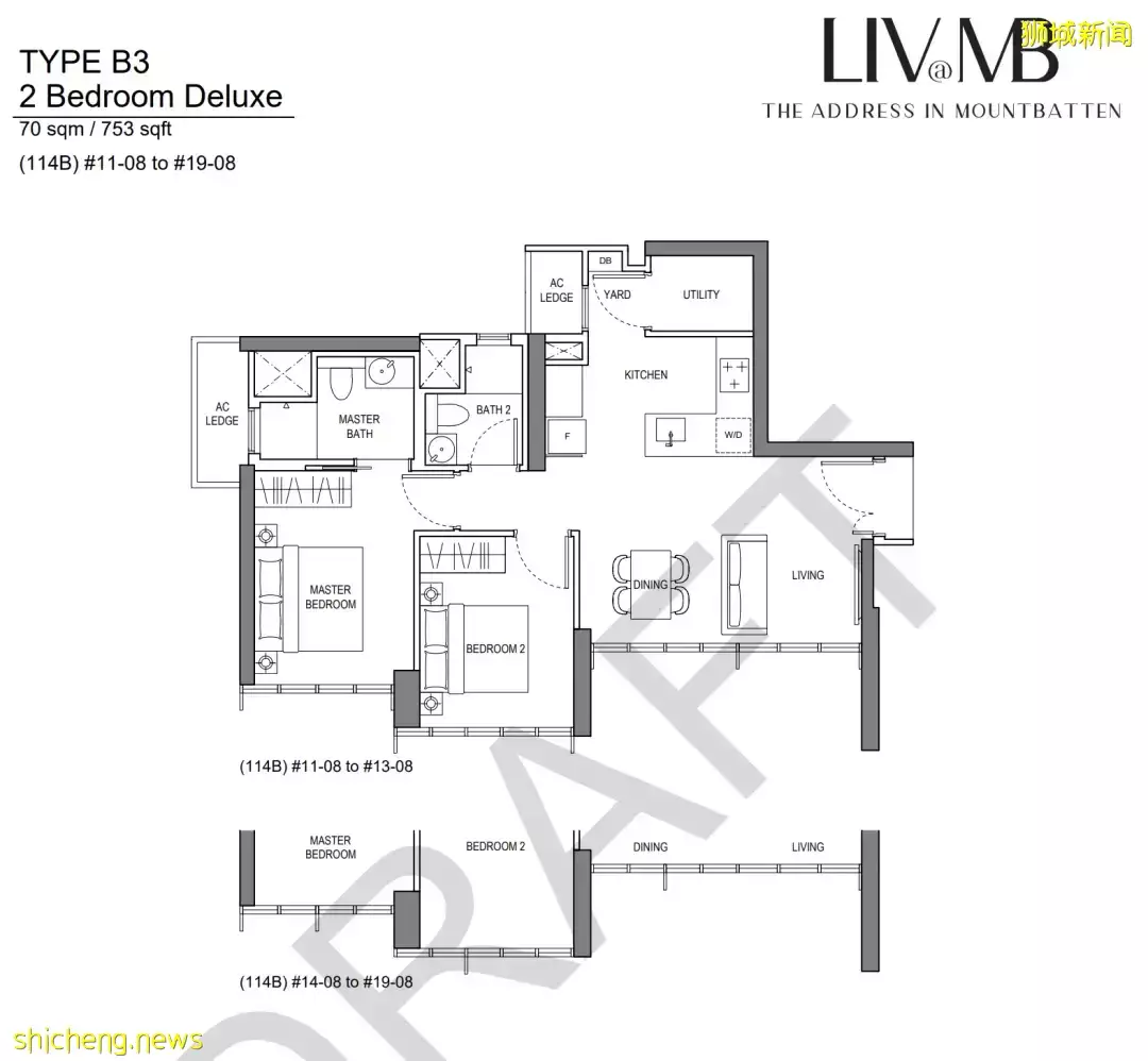 新加坡買房 LIV@MB 東海岸富人區瑰寶樓盤 近地鐵戶型超贊