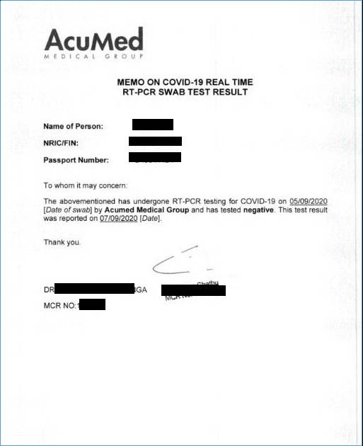 中國大使館:9月11日起新加坡回國乘客無需申請健康碼