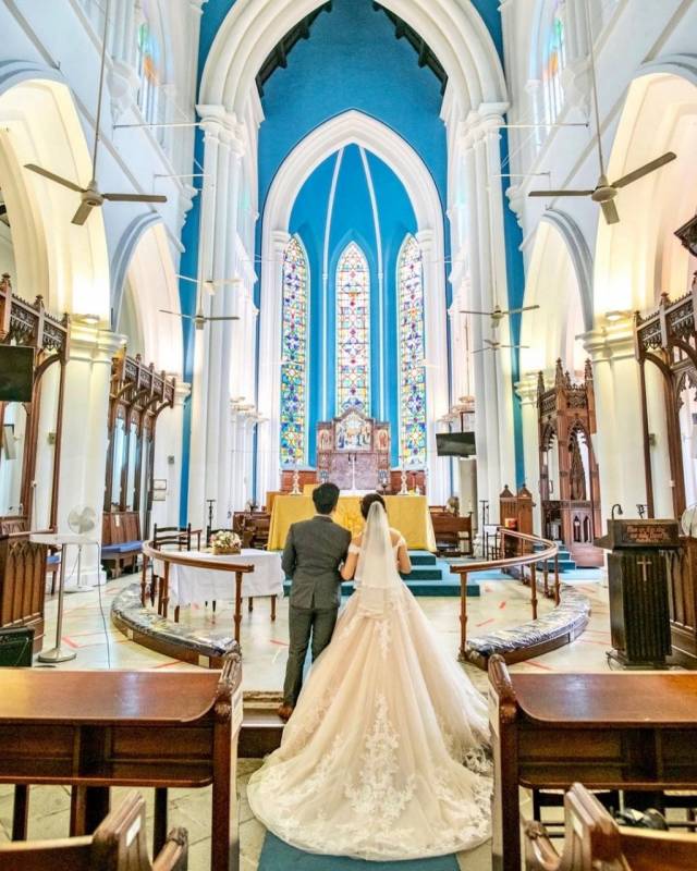 新加坡纯白教堂⛪️ 小众踩点攻略,神圣庄严、梦幻洁白的历史建筑
