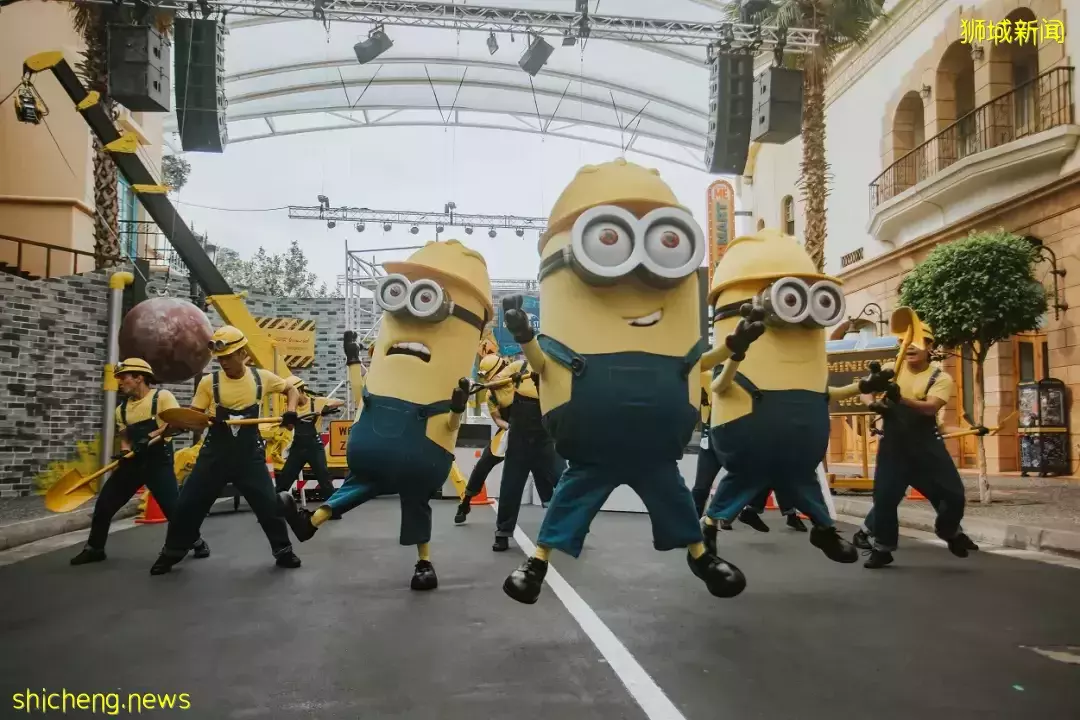 新加坡环球影城小黄人乐园​正式动工开建