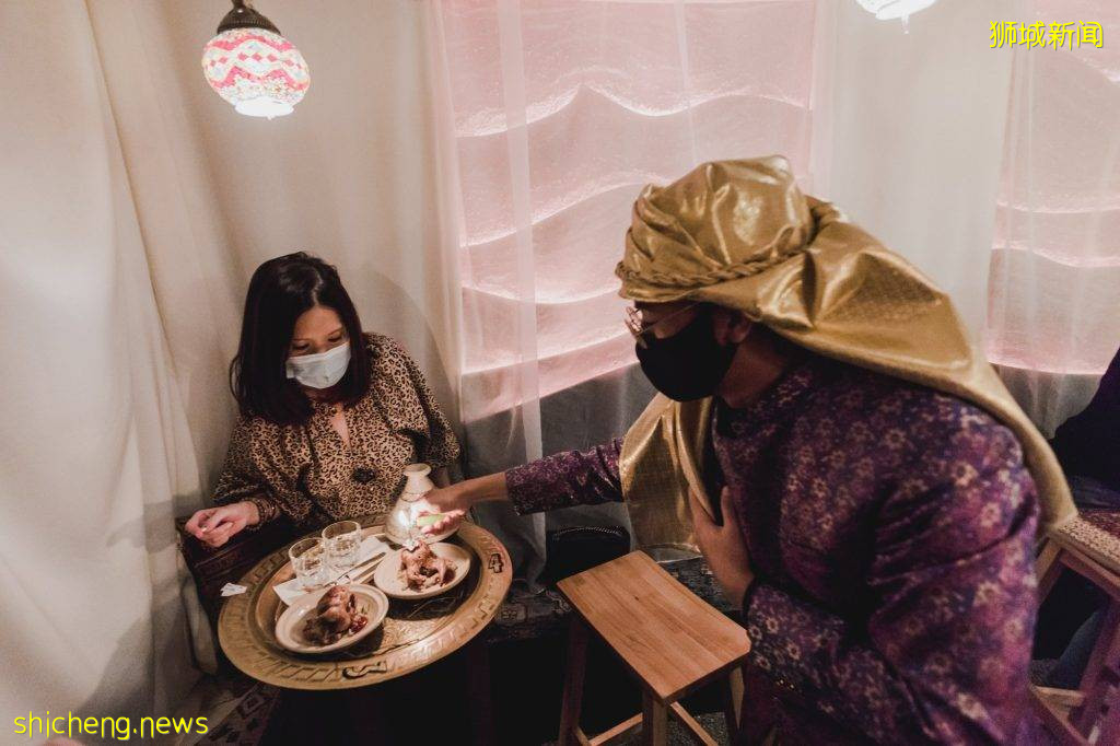 需要爬梯子钻洞、更换用餐环境的Omakase体验！就连餐馆地点，用餐前24小时才通知你🤭 