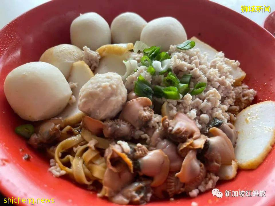 李显龙总理说的“加蚶肉脞面” 新加坡至少有两家,都在东部