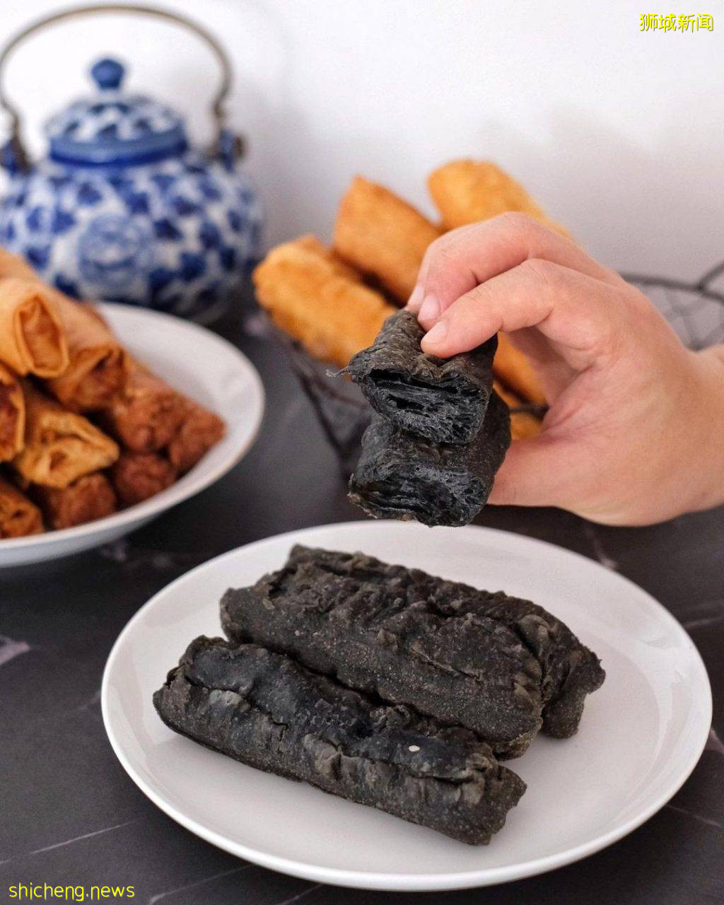 You Tiao Man少油腻、更健康‼苏东+乌达内馅、黑炭+全麦油条,你想不到的全新吃法😏