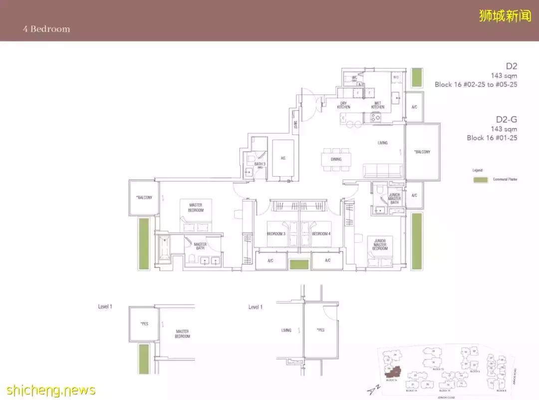 新加坡又出全景观公寓,示范了真正的花园式小区