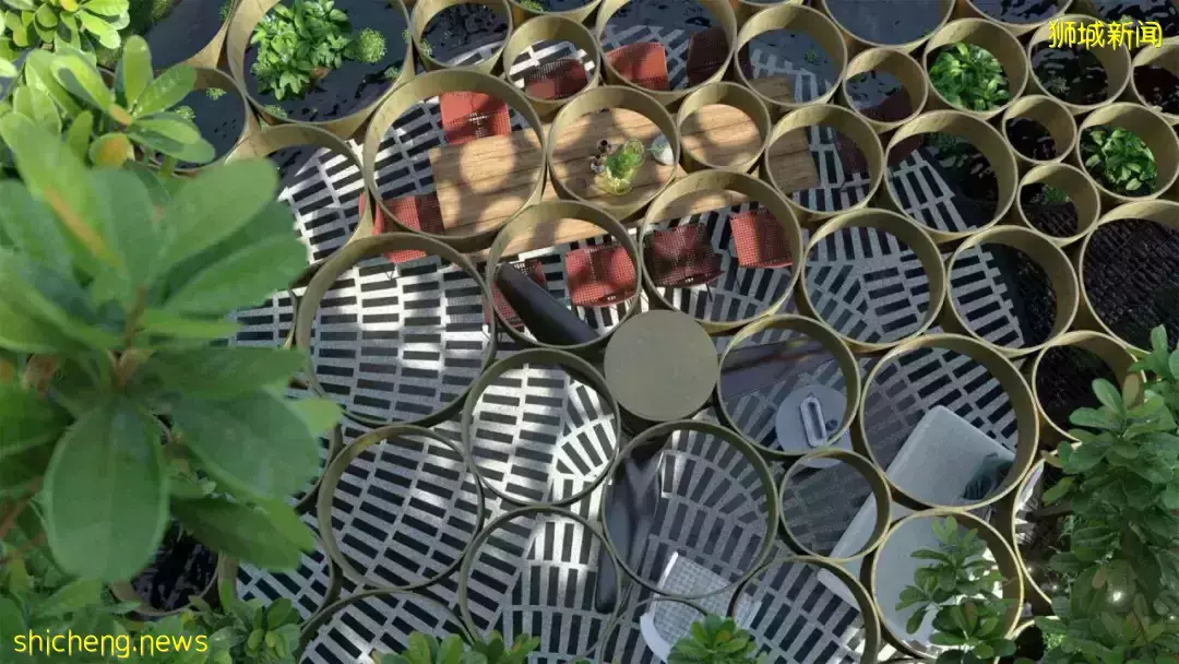 新加坡又出全景观公寓,示范了真正的花园式小区