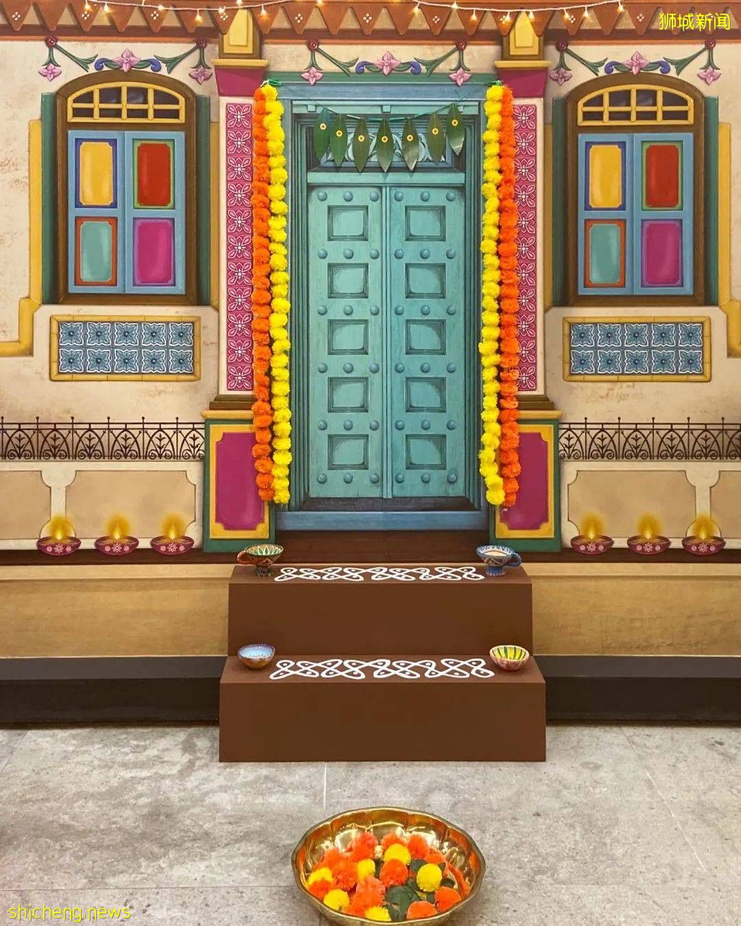 太美了!新加坡小印度亮灯迎接屠妖节