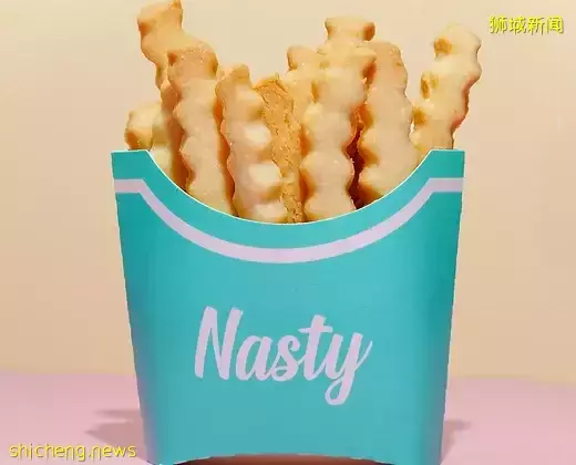 这不是薯条!Nasty Cookie限时推出薯条造型曲奇,搭配蘸酱,愚人节整蛊100%成功🤥