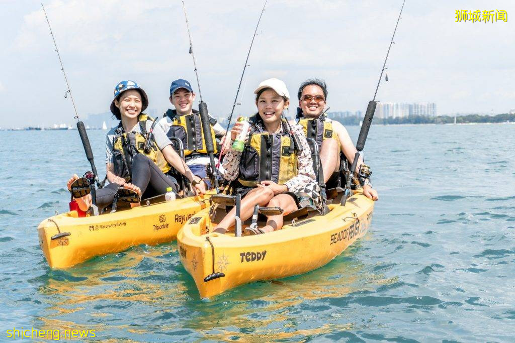 Punggol水库限时开放皮划艇钓鱼娱乐活动！限时开放至明年2月份 