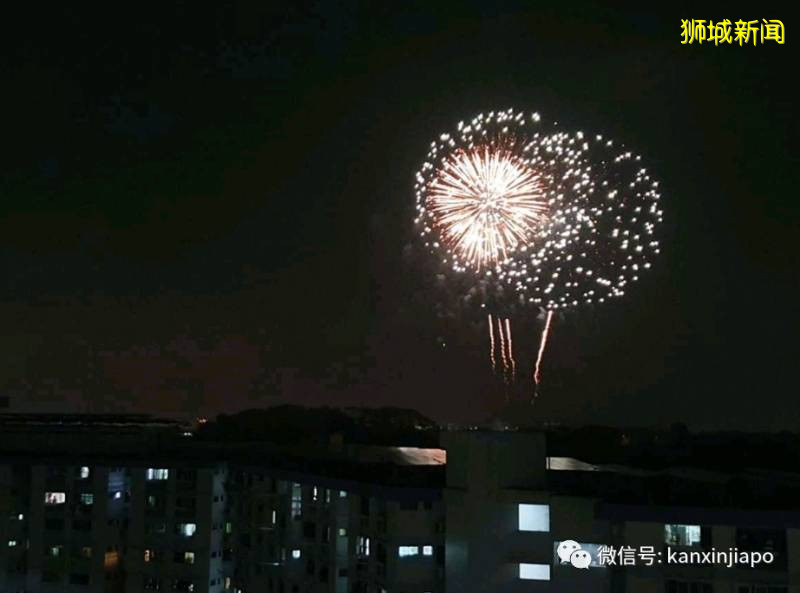 疫情籠罩2020新加坡國慶,絢爛煙花全島怒放,祈禱平安,瘟疫退散