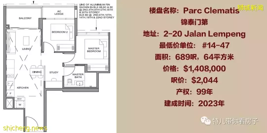 新加坡一手新公寓楼盘信息总汇（3/5）120一150万