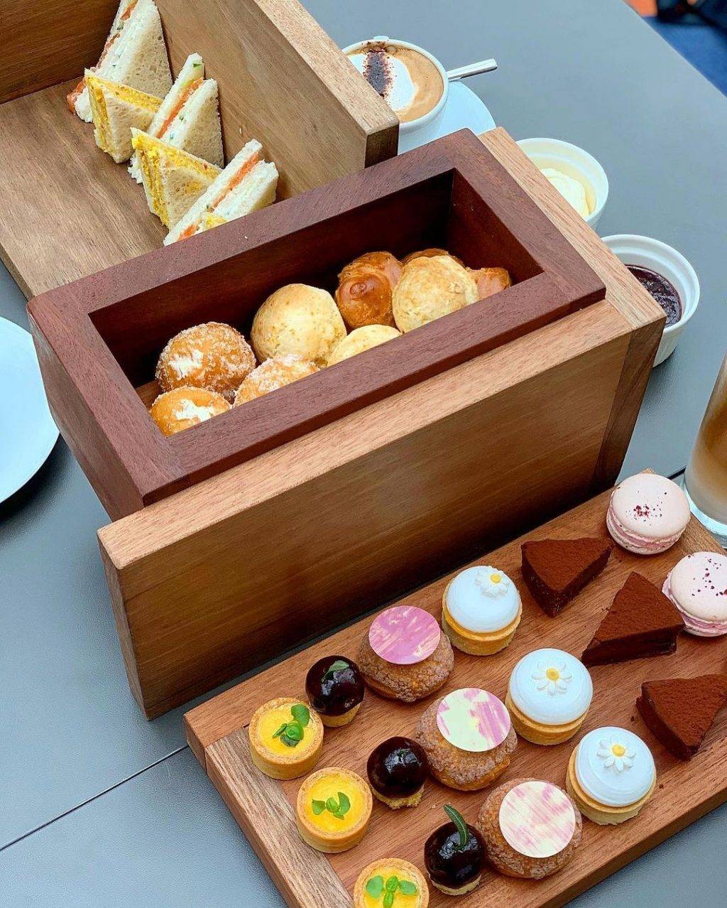 藏匿Flower Dome的花园咖啡馆Fennel Cafe🌹咸甜蛋糕小点心,下午茶人均$45