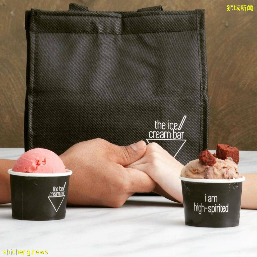 The Ice Cream Bar开到新加坡!黑白南洋风格店面,冰激淋与鸡尾酒的奇妙碰撞