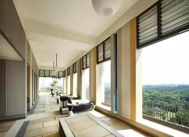 新加坡“天空之城”– 從地面到頂層自由穿梭的舒適型高密度公寓