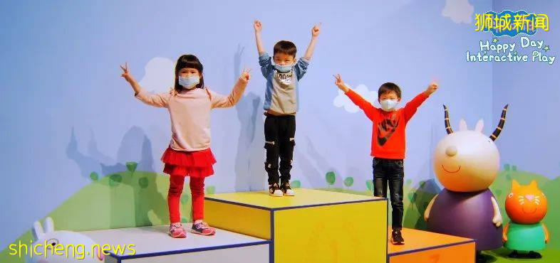 “小猪佩奇玩乐日互动特展”入驻滨海广场！学校假期多了个新去处