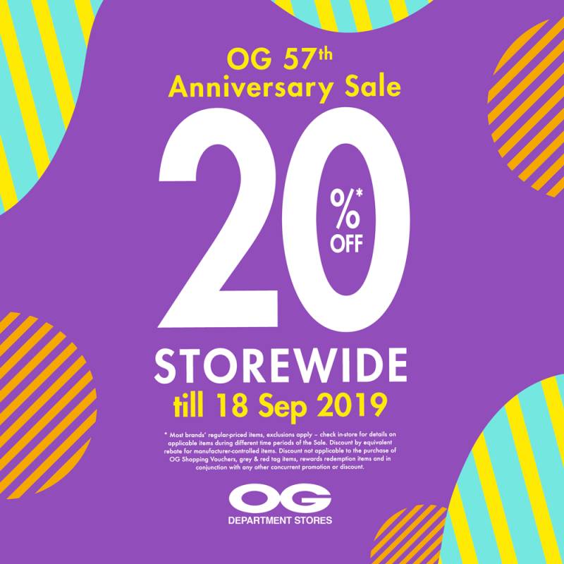 9.12 新加坡优惠合辑 | OG全场8折；维密年中大促低至5折；THE NORTH FACE全场低至8折；HARVEY NORMAN工厂店打包清仓大促 低至2折；BALLY摄影器材大促