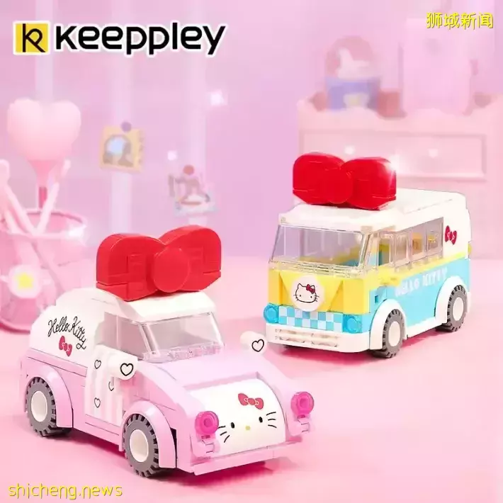 超萌的三丽鸥积木公仔换购活动!Hello Kitty、My Melody等人气角色全覆蓋!FairPrice Xpress、Cheers参与活动