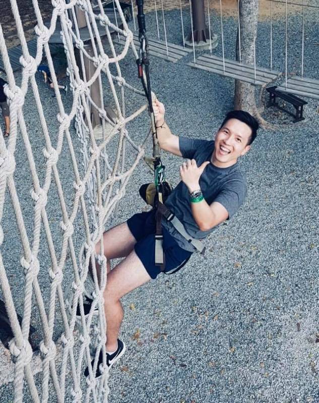 驚險刺激！挑戰人猿泰山一樣的飛躍、水面滑索等超好玩項目！就在Bedok蓄水池Forest Adventure