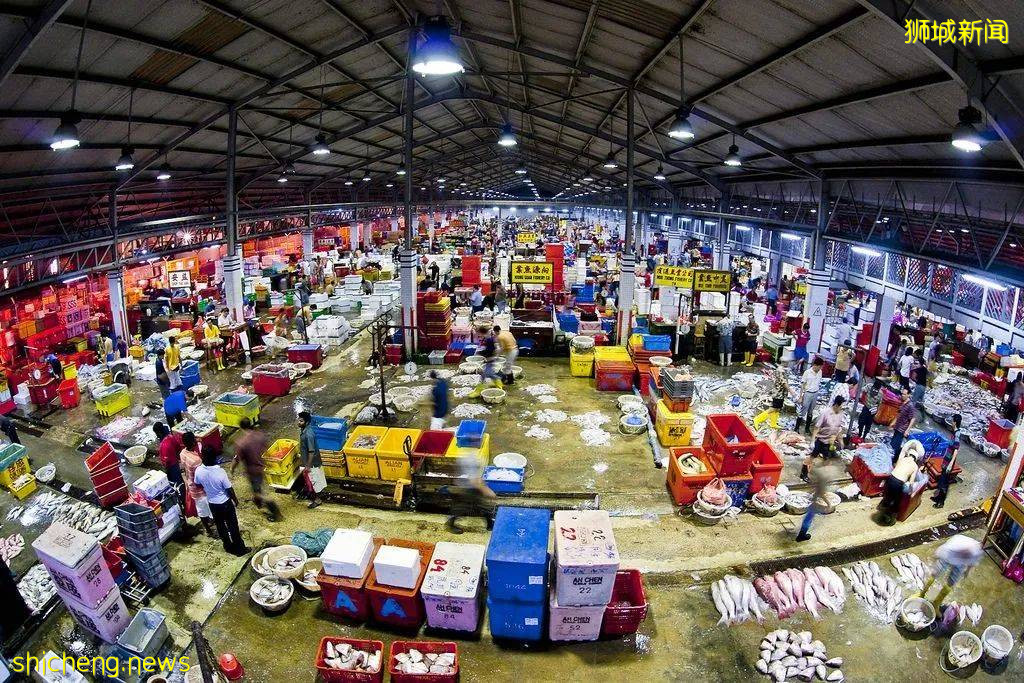 新加坡巴刹、渔港冠病感染群竟然带来新商机