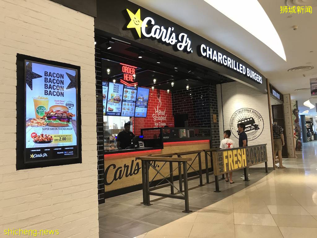 Carl’s Jr VivoCity門店今天最後一天營業！15年營業曆史成往事