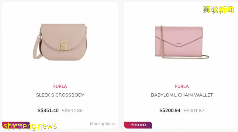 新加坡大牌折扣季襲來，名牌包YSL/FURLA/CHLOE/MCM低至5折