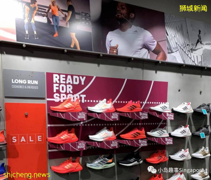 新加坡Adidas全场大促,全线7折!满100再送50券,满200送100券喔