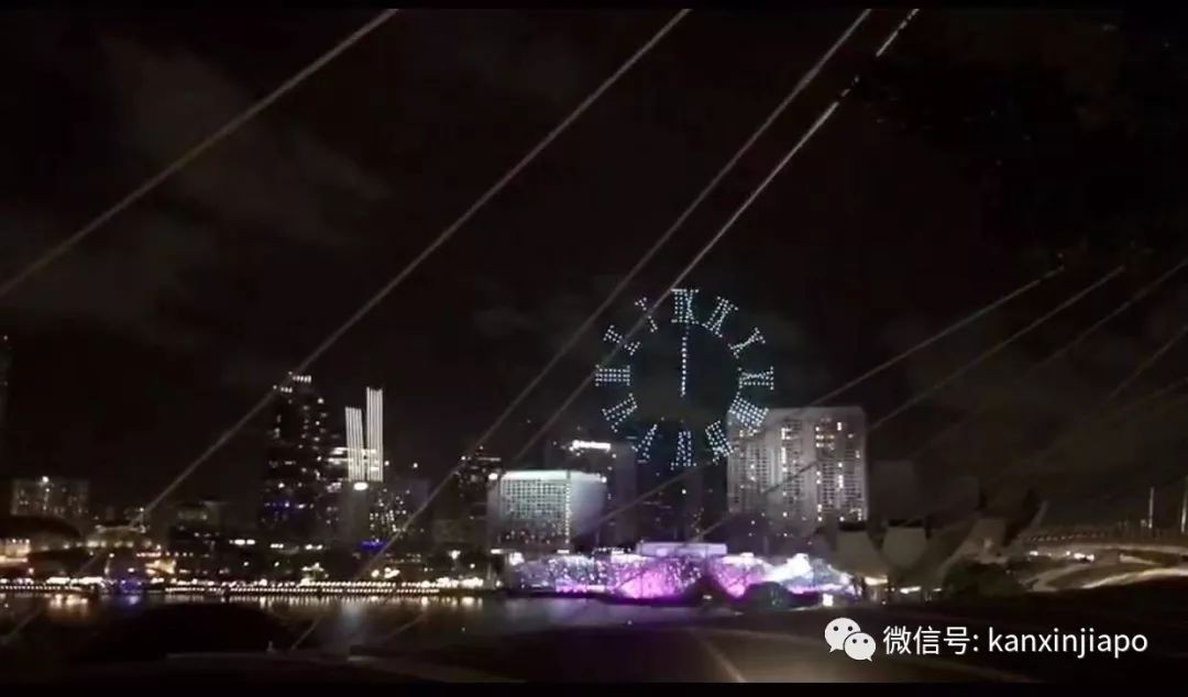 超酷炫！2020跨年烟火，无人机方阵，灯光秀照亮新加坡
