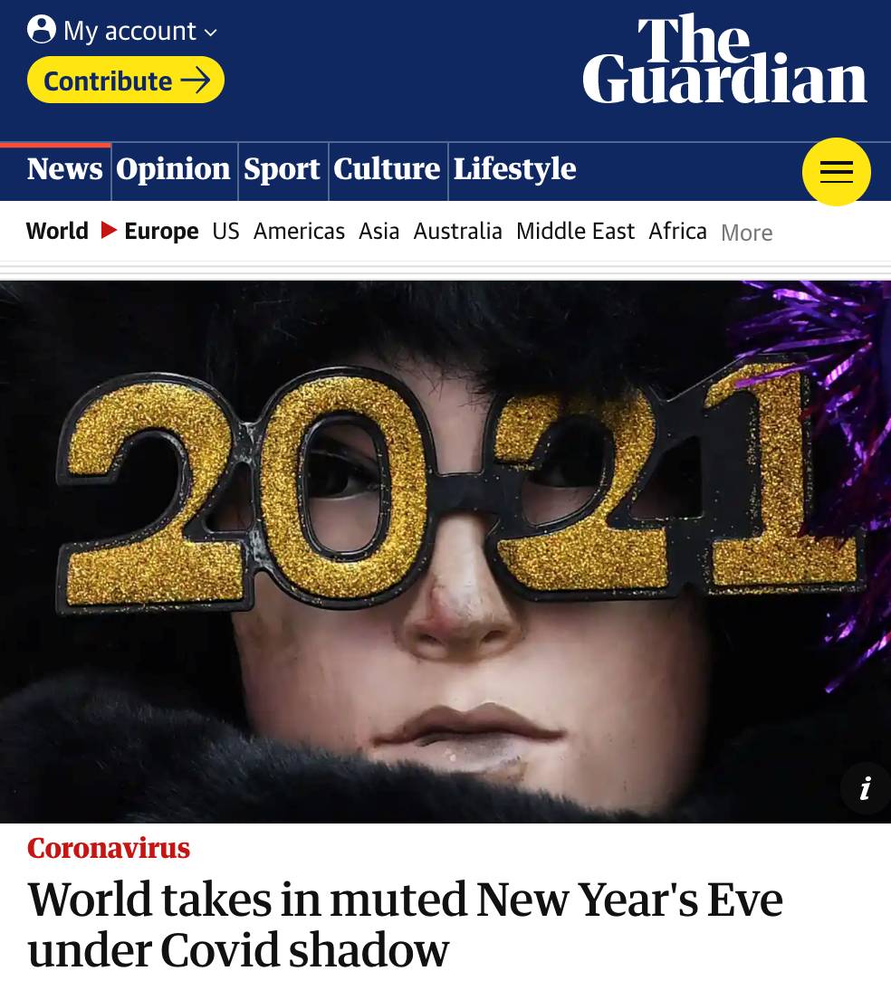 7天前，我们在新加坡安静跨年！2021年了，世界似乎并没有变好