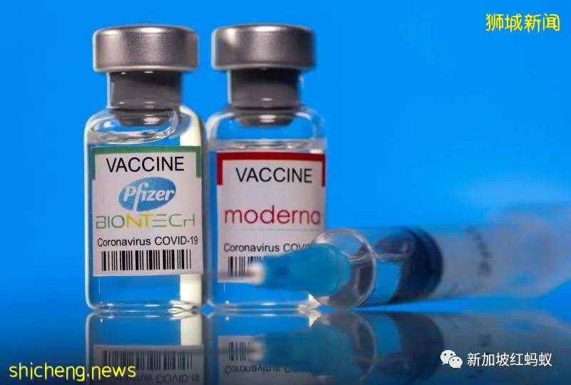 輝瑞疫苗比莫德納疫苗在新加坡更搶手，因爲副作用較少