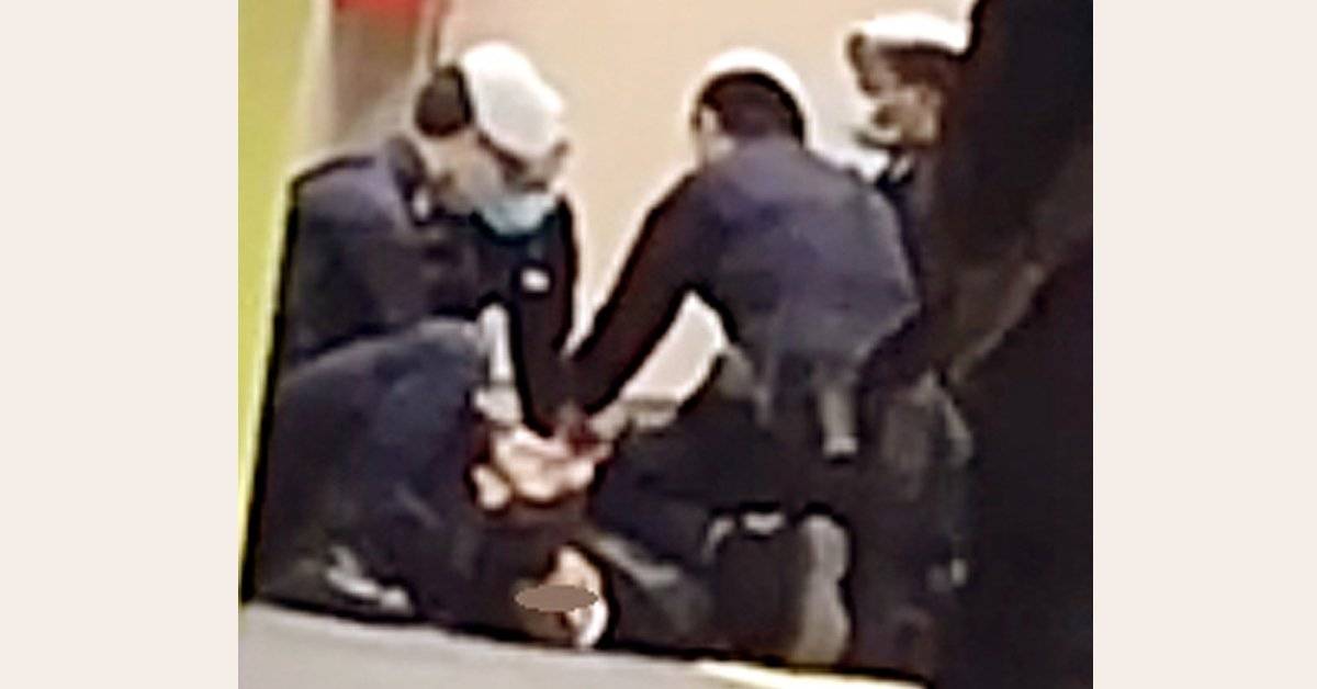 戴口罩有這麽難? “無罩男”不聽勸還襲警