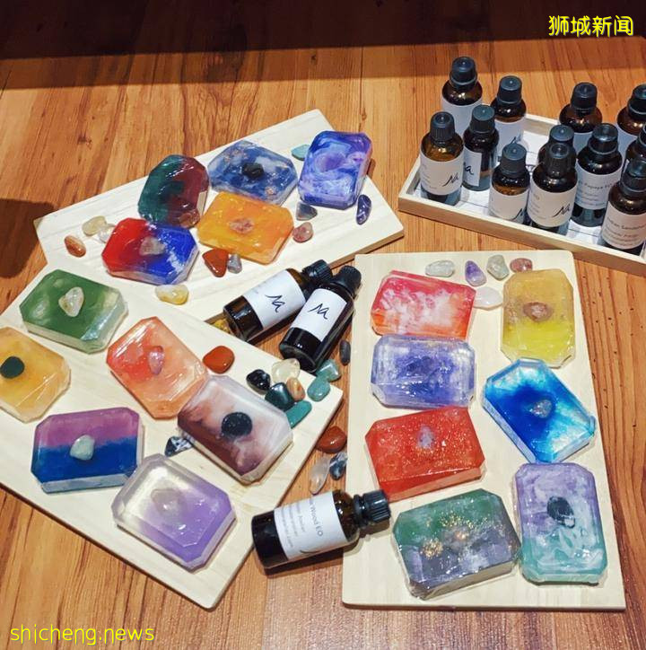 Saltwater Atelier 水晶皂工作坊🧼手工制作、100%纯素!色彩斑斓、晶莹剔透,非常亲肤💯
