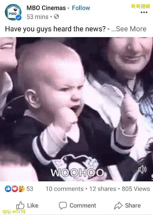 3家電影院“逼不及待”回應·“我們即將回來” !