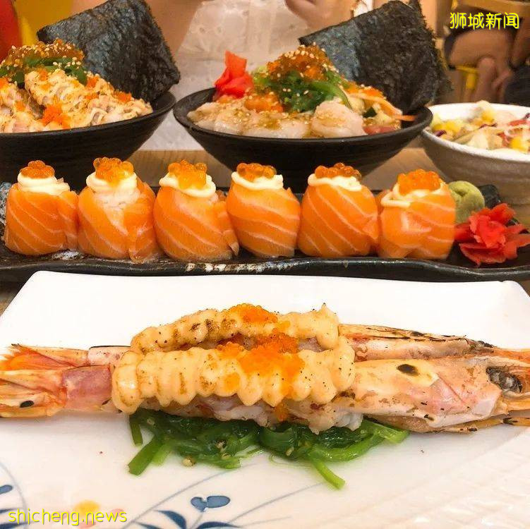 这碗海鲜丼逆天了,超级赞!必吃!新加坡网红日料店请大家免费吃