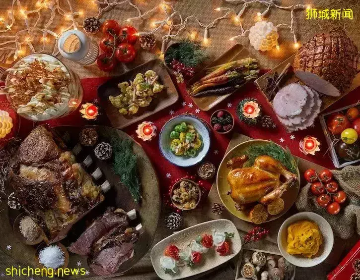 新加坡聖誕美食預約指南，堂食&外賣都有！松露烤火雞、炭烤牛肋骨、姜餅屋