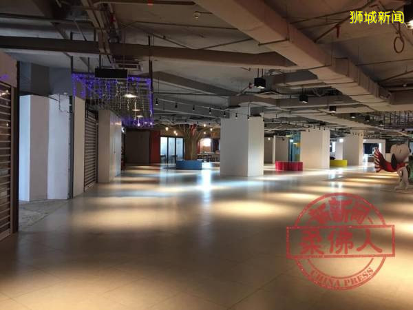 少了越堤族 獅城客 新山廣場冷清到嚇人