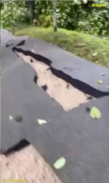 太嚇人!新加坡小桂林道路爆裂!疫情下該去哪裏散心