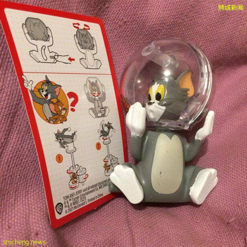 麦当劳推出TOM&JERRY Happy Meal玩具!童年回忆杀,快来收集哇