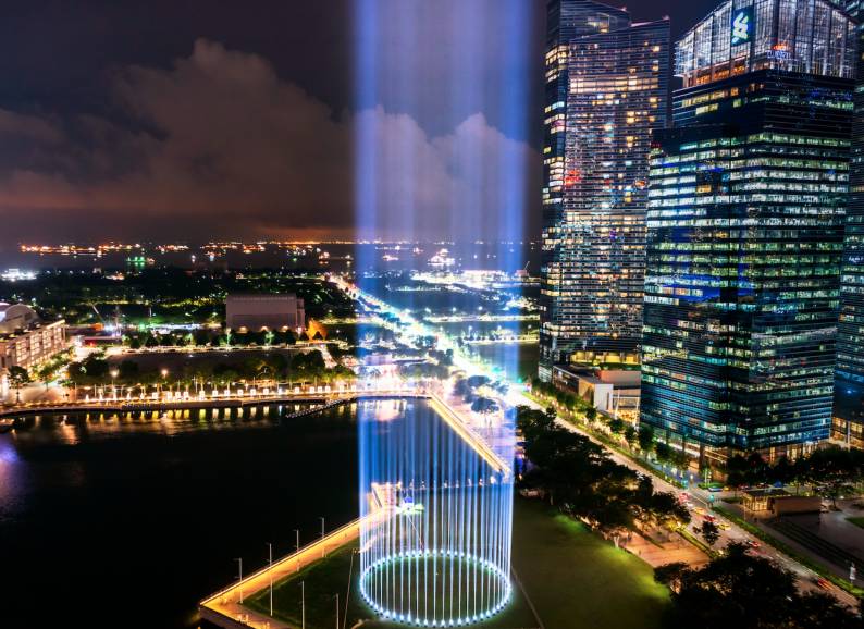 走,去濱海灣看十二月最美的夜景