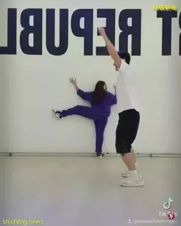 与陈泓宇合跳LISA舞曲 瑞恩NG扮“壁虎”