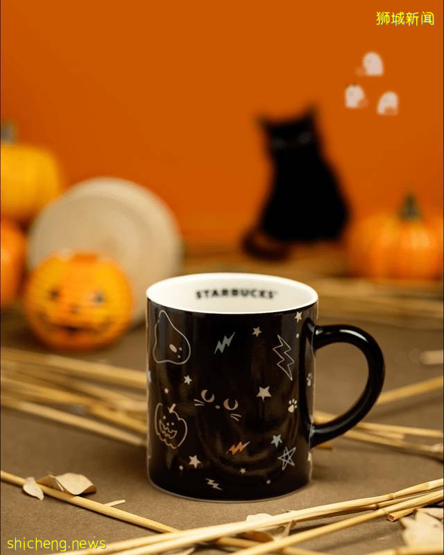 星巴克万圣节系列!变色陶瓷杯、夜光榴梿杯,还有限定装玩具小熊哦