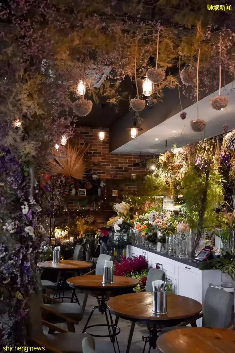 新加坡15间绝美植物主题餐厅,打卡喧嚣闹市里的绿野仙踪