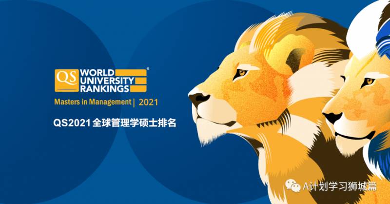 QS2021全球管理学硕士排名