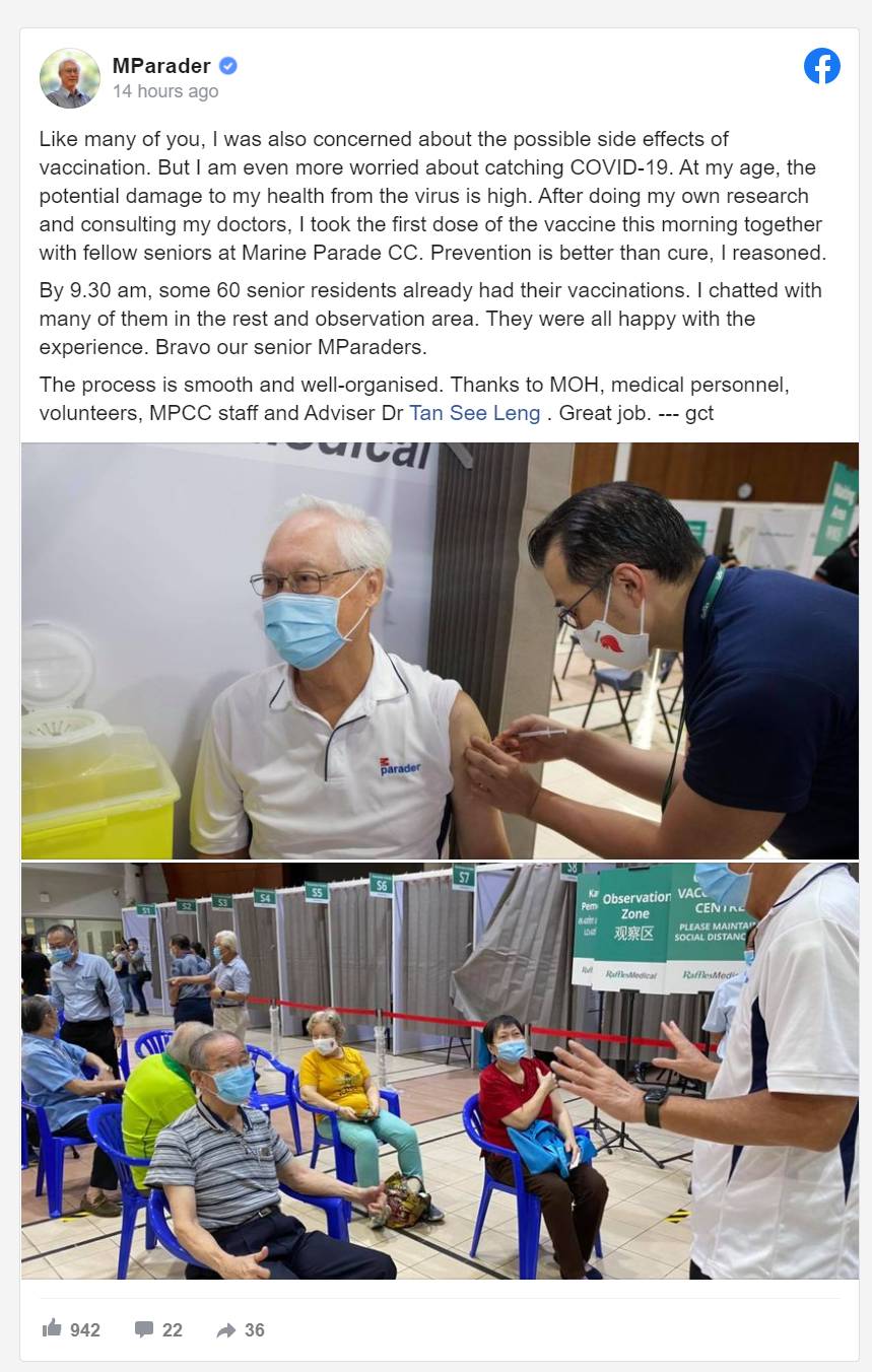 总理夫人何晶FB透露重要数据,新马两地有望凭疫苗证明免隔离